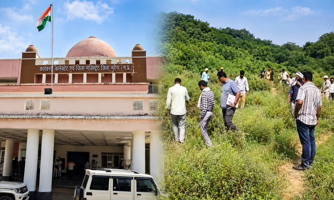 Morena News: मुरैना में सरकारी जमीन पर कब्जा करने वालों पर सख्ती, 1 लाख जुर्माना; लाइसेंस रद्द और चुनाव लड़ने पर रोक की तैयारी
