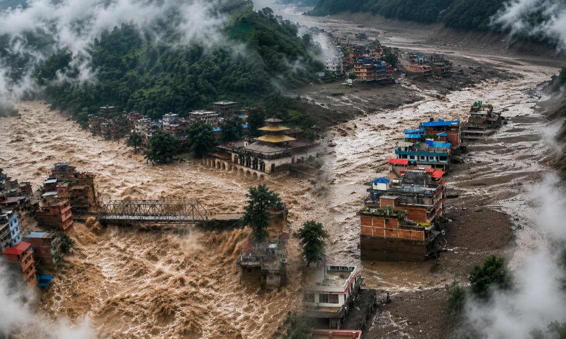 नेपाल में राहत और मेडिकल टीमें अलर्ट: 600 से ज्यादा मौतें, 2 हजार लापता, झील टूटने के खतरे से अलर्ट